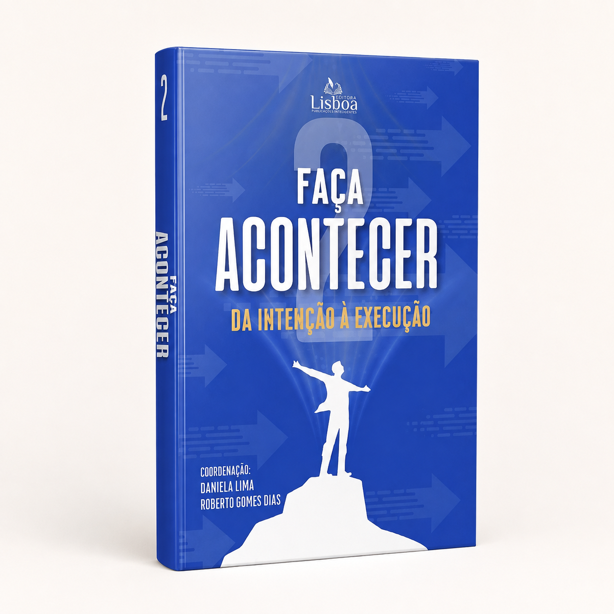 Mockup do livro Faça Acontecer 2